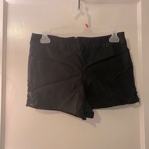 Black shorts